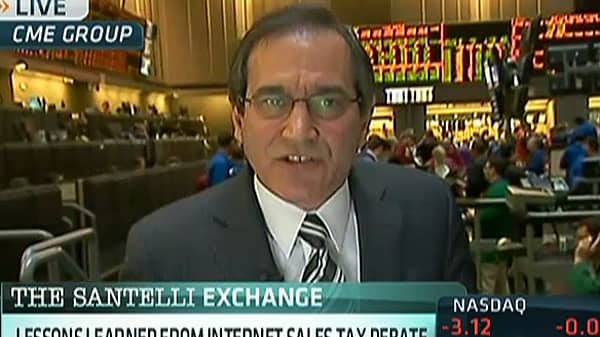 Santelli Finds Problem With Pension Payouts