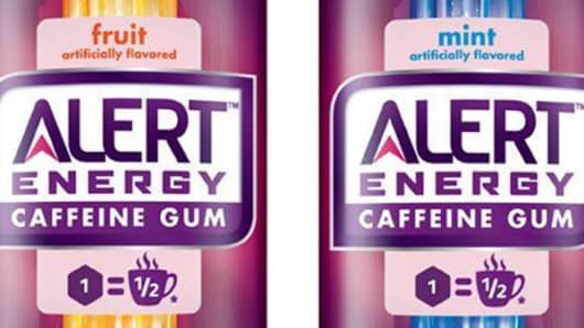 Alert Energy Gum Wrigley