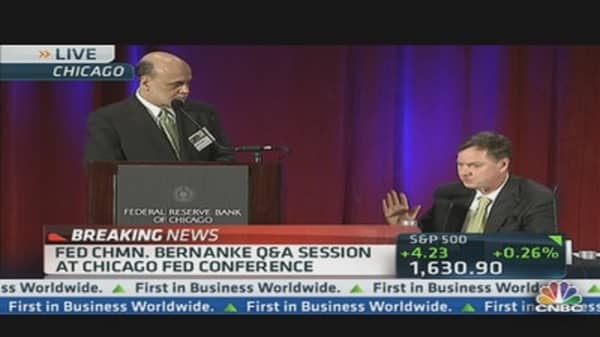 Bernanke Q&A on Economy, Markets & Banks