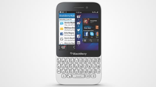 Blackberry launches their new Q5 smartphone.