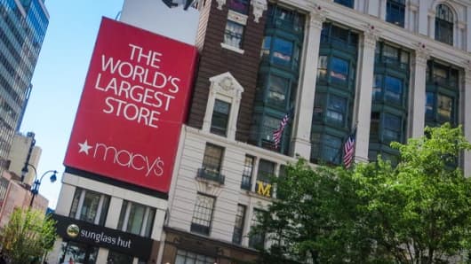 Macy's flagship store in Herald Square, New York City.