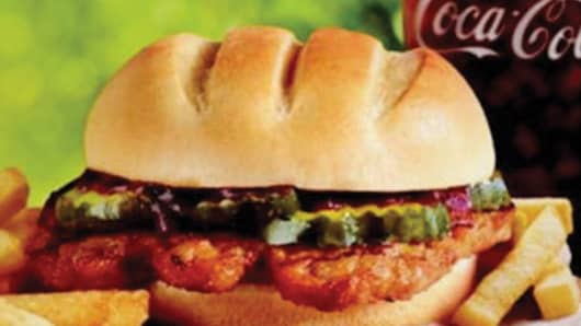 Burger King's new rib sandwich will compete with McDonald's McRib.