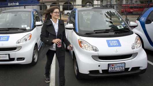 Car sharing programs are becoming a good option for those who want to avoid car ownership.