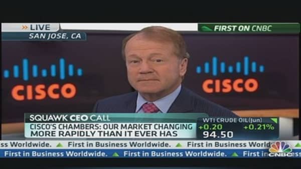 Cisco CEO on Q3 Earnings Beat