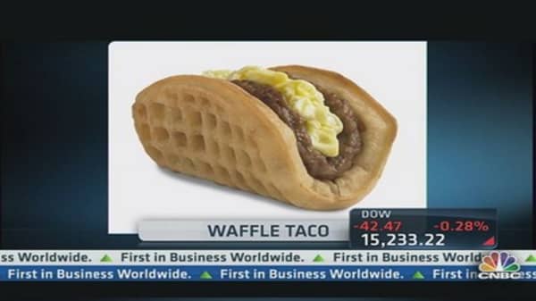 Taco Bell CEO Explains 'Waffle Taco'