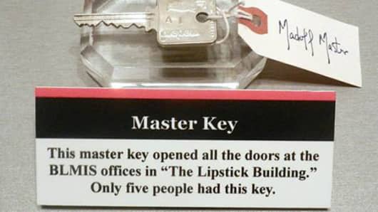 Bernie Madoff's master key is on display at the National Museum of Crime & Punishment.