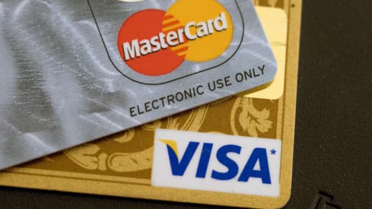 premium: visa and mastercard credit cards