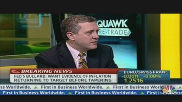 Fed's Tapering Could Be Very Slow: Bullard