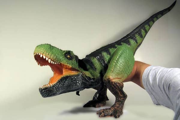 Dinosaur puppet from Puppetoys