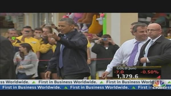 President Obama Visits the Jersey Shore
