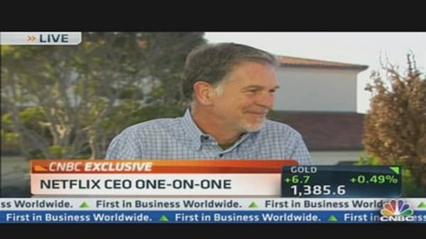 Netflix CEO on Investing in Original Content