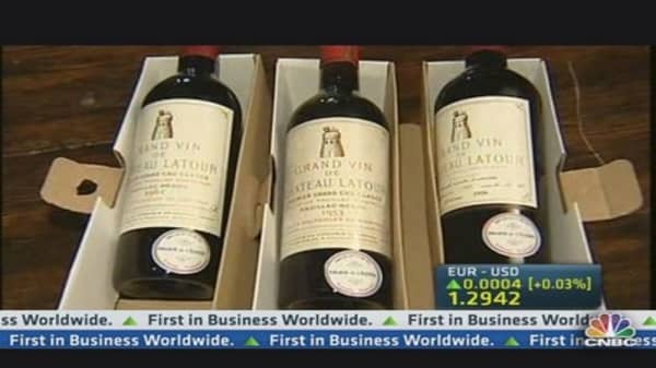 France's $325,000 Wine Auction