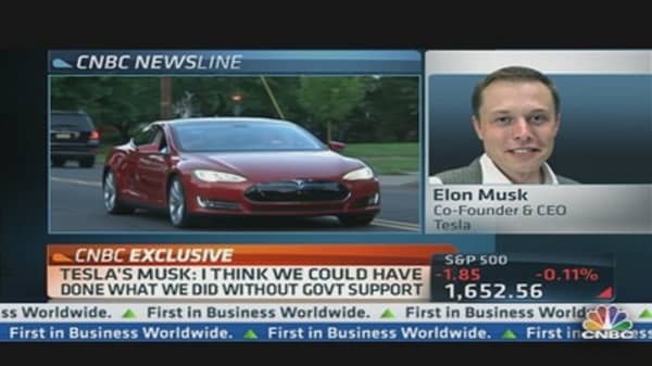 Tesla CEO on Race to Expand Superchargers