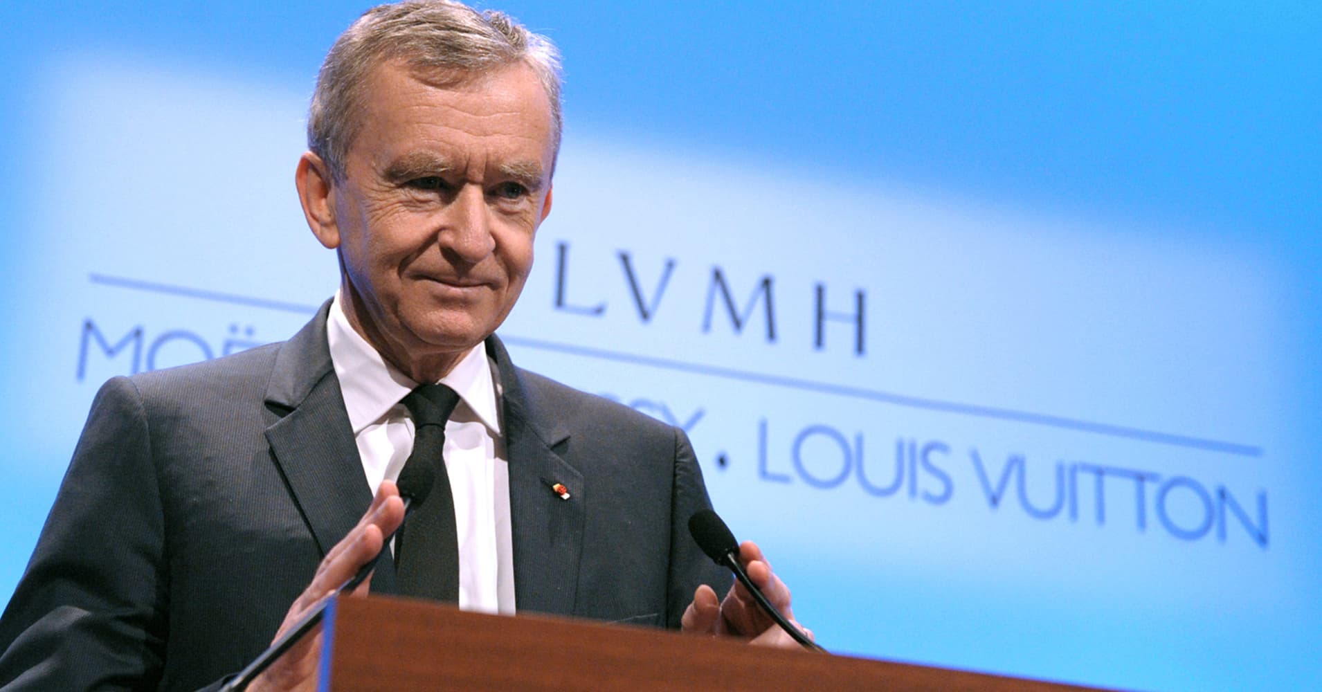 LVMH CEO Arnault says 'we have to be wary of bubbles' with the