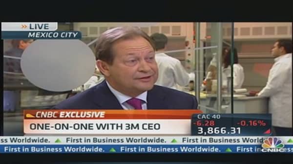 3M CEO: China, Latin America Equal Growth Opportunity