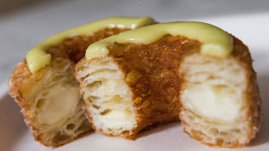 The Cronut, a croissant/donut hybrid created by Chef Dominique Ansel.