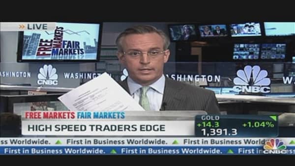 High Speed Traders' Edge