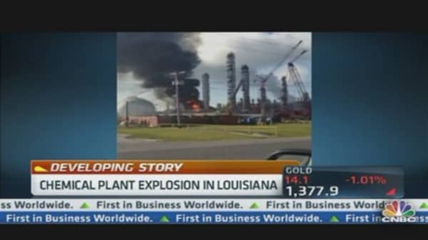 Chemical Plant Explosion in Louisiana