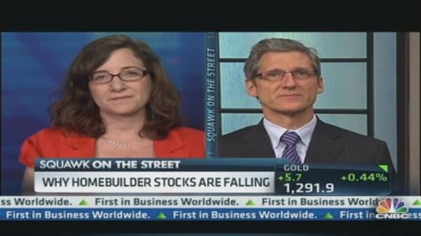 Why Home Builder Stocks Are Falling