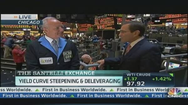 Why Santelli's Watching Widening Yield Curve