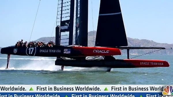America's Cup: $100 Million 'Flying' Boats