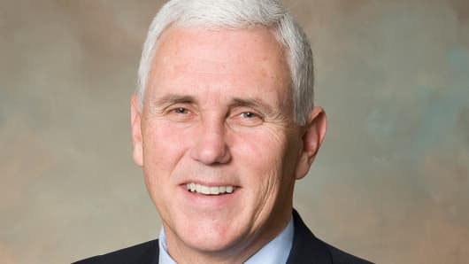 Gov. Mike Pence of Indiana