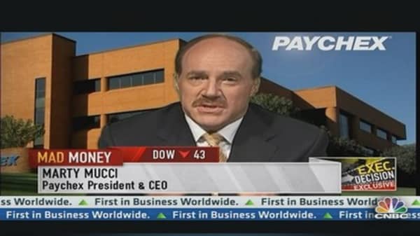 Paychex CEO: Hopeful Hiring Will Bounce Back