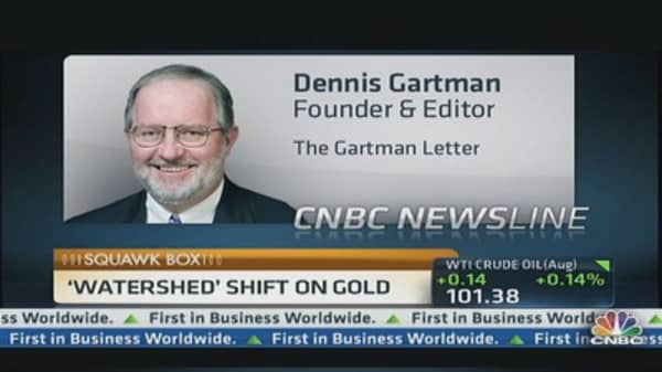 Gartman's 'Watershed' Shift on Gold