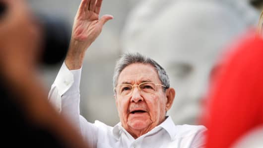 Cuban President Raúl Castro