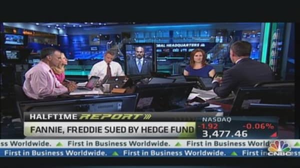 Fannie, Freddie Sued by Hedge Fund