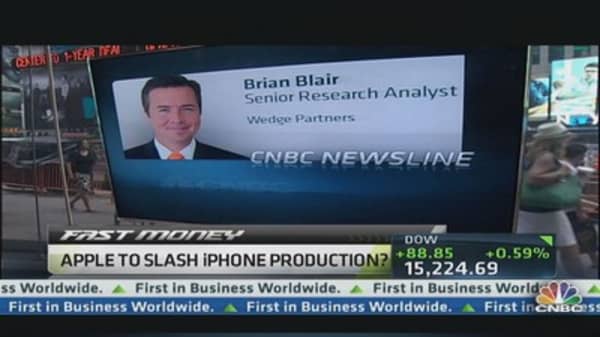 Apple to Slash iPhone Production?