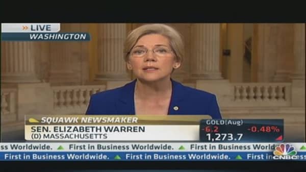 Warren vs. Dimon on Breaking Up Big Banks