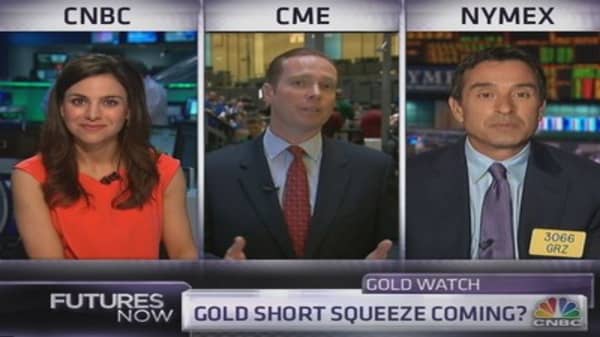 Traders Brawl on Gold