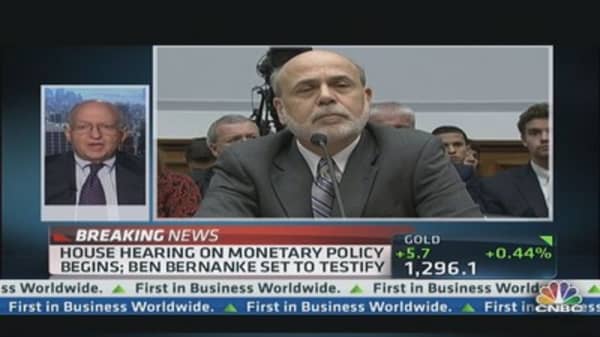 Tapering on table with Bernanke