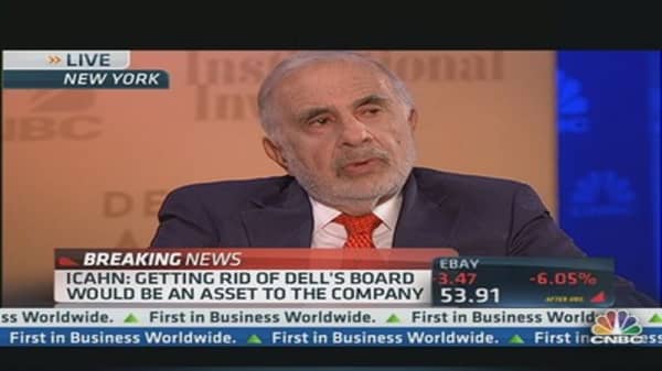Icahn: Never seen a board as bad as Dell's