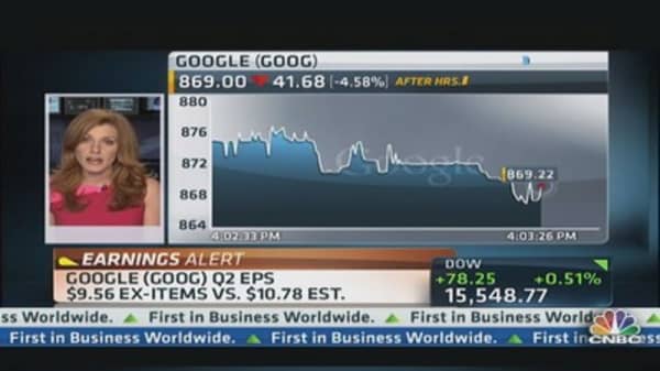 Google reports Q2 earnings