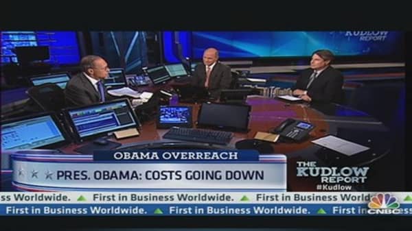 Pres. Obama: Costs going down