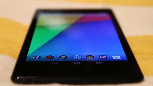Google Inc on Wednesday showcased a new-generation, slimmer Nexus 7 tablet.
