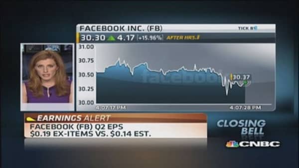 Facebook Q2 earnings 