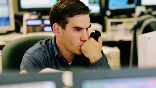 Premium: broker trader uncertainty worried concerned