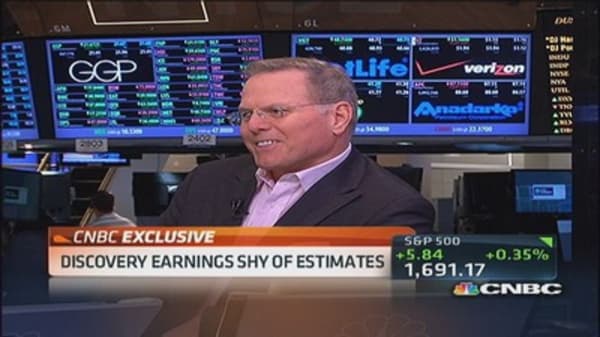 Discovery earnings shy of estimates