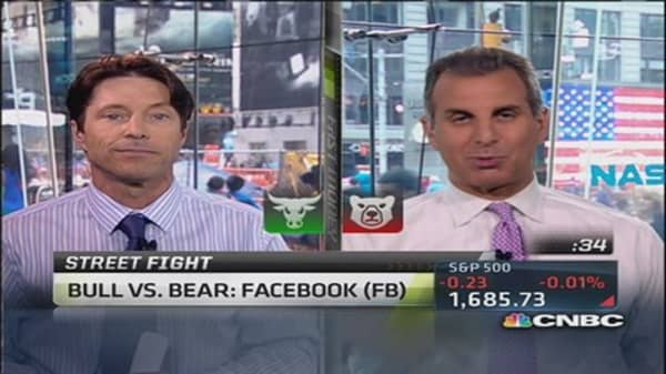Debate It: Bull vs. bear on Facebook
