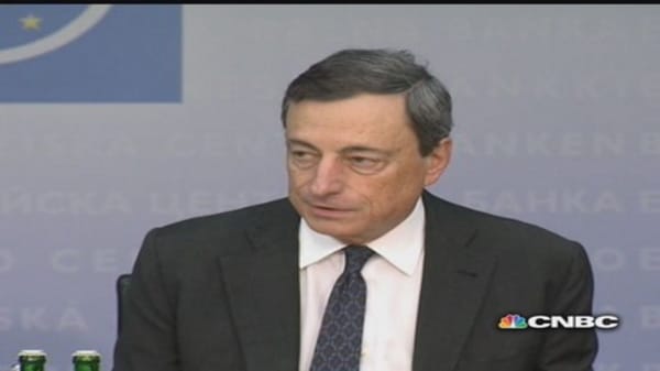 ECB's Draghi confirms forward guidance 