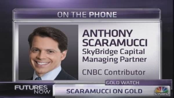 Impossible to justify owning gold: Scaramucci