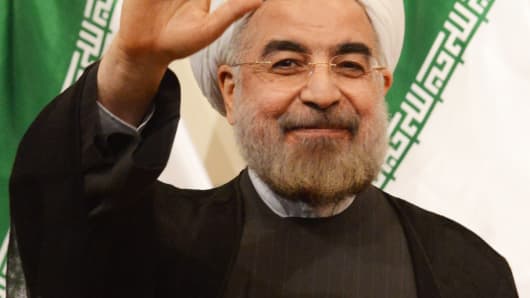 Iranian President Hasan Rouhani.