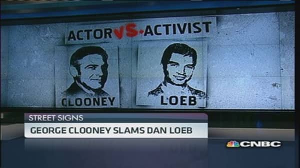Clooney vs. Loeb