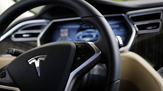 Premium: Tesla Motors steering wheel Model S Roadster