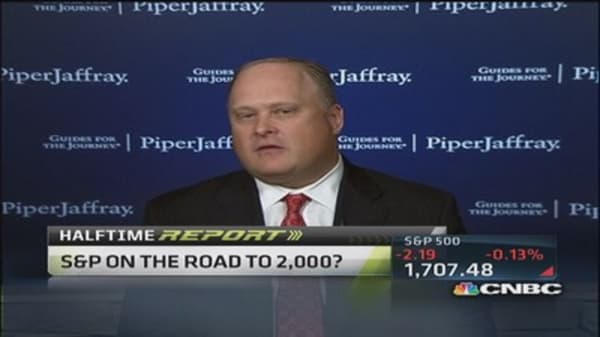 S&P on the road to 2,000: Strategist