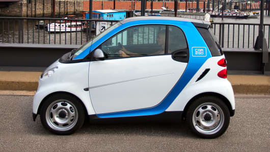 Smart fortwo car