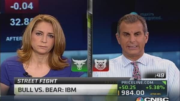 Debate it: Bull vs. bear on IBM
